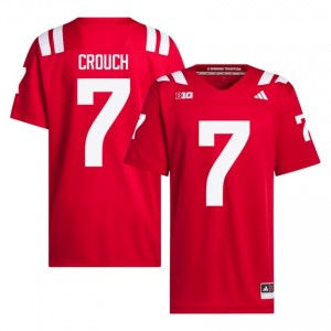 Authentic Stitched Eric Crouch Nebraska Cornhuskers #7 Scarlet Men High School Football 2026-27 Jersey 74747770