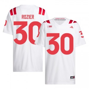 Mike Rozier Nebraska Cornhuskers #30 University Football Jersey 2026-27 Men White Adidas Swingman 16691143