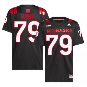 Rich Glover #79 NU Huskers Black Men Football College Jersey 2026-2027 Stitched 56392382
