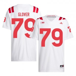 Nebraska Huskers Rich Glover #79 White Men Football Gameday Jersey Officially Licensed NCAA 89853351