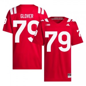Rich Glover Nebraska Cornhuskers #79 University Football Jersey 2026-27 Men Scarlet Adidas Swingman 51222431