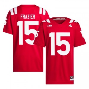 NU Huskers Tommie Frazier #15 Scarlet Men Football Gameday Jersey Officially Licensed NCAA 60685386