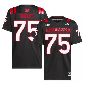 Cornhuskers Will Shields #75 Black Men Football Gameday Jersey Officially Licensed NCAA 39473175