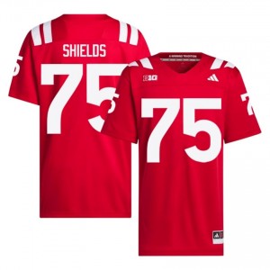 Nebraska Huskers Will Shields #75 Scarlet NCAA Jersey - Premium Men Football 58752397