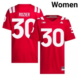 Mike Rozier #30 NU Huskers Scarlet Women Football College Jersey 2026-2027 Stitched 85558310