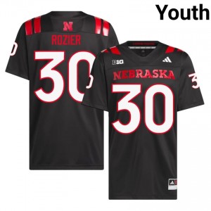 Mike Rozier #30 Nebraska Black Youth Football College Jersey 2026-2027 Stitched 96545698