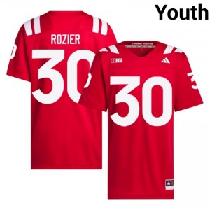 Mike Rozier NU Huskers #30 University Football Jersey 2026-27 Youth Scarlet Adidas Swingman 12301735
